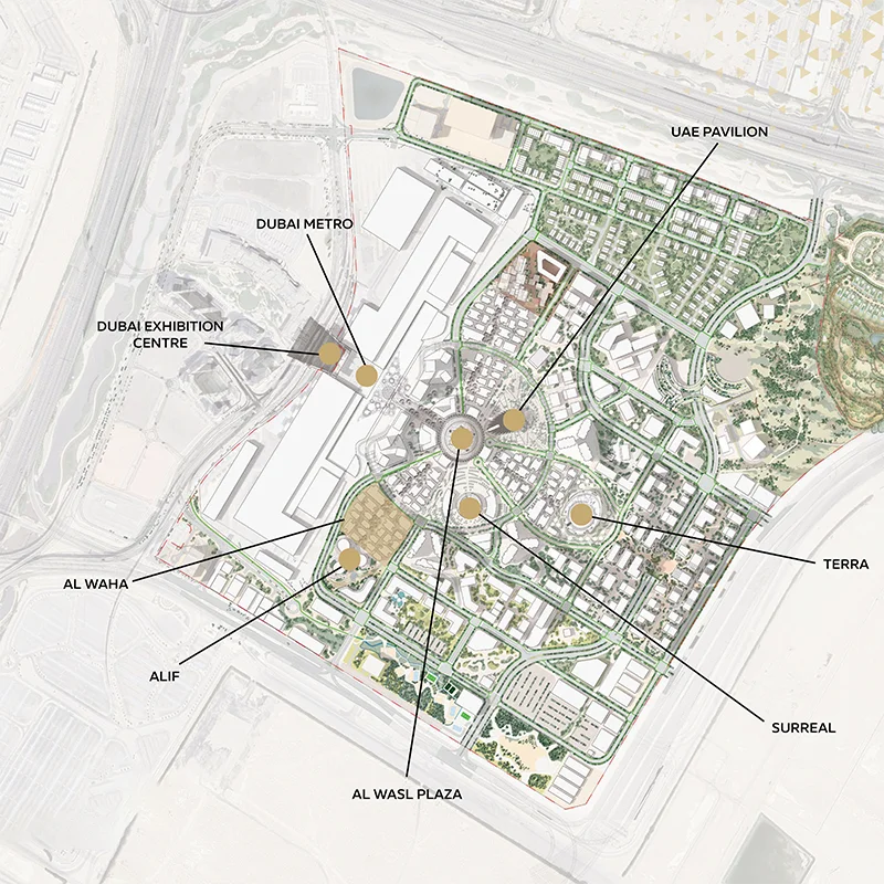 Al Waha Residences location image