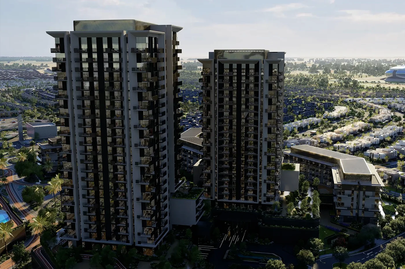 Cyan Tower Image